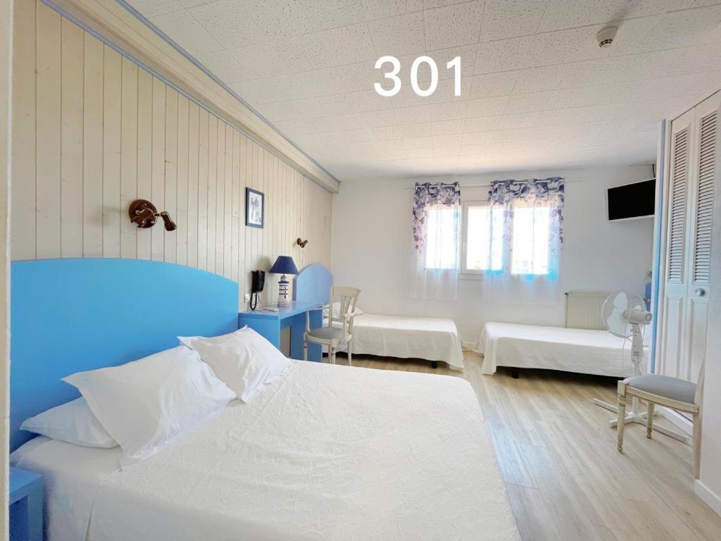Hotel De La Plage 2 Etoiles Valras-Plage Bagian luar foto